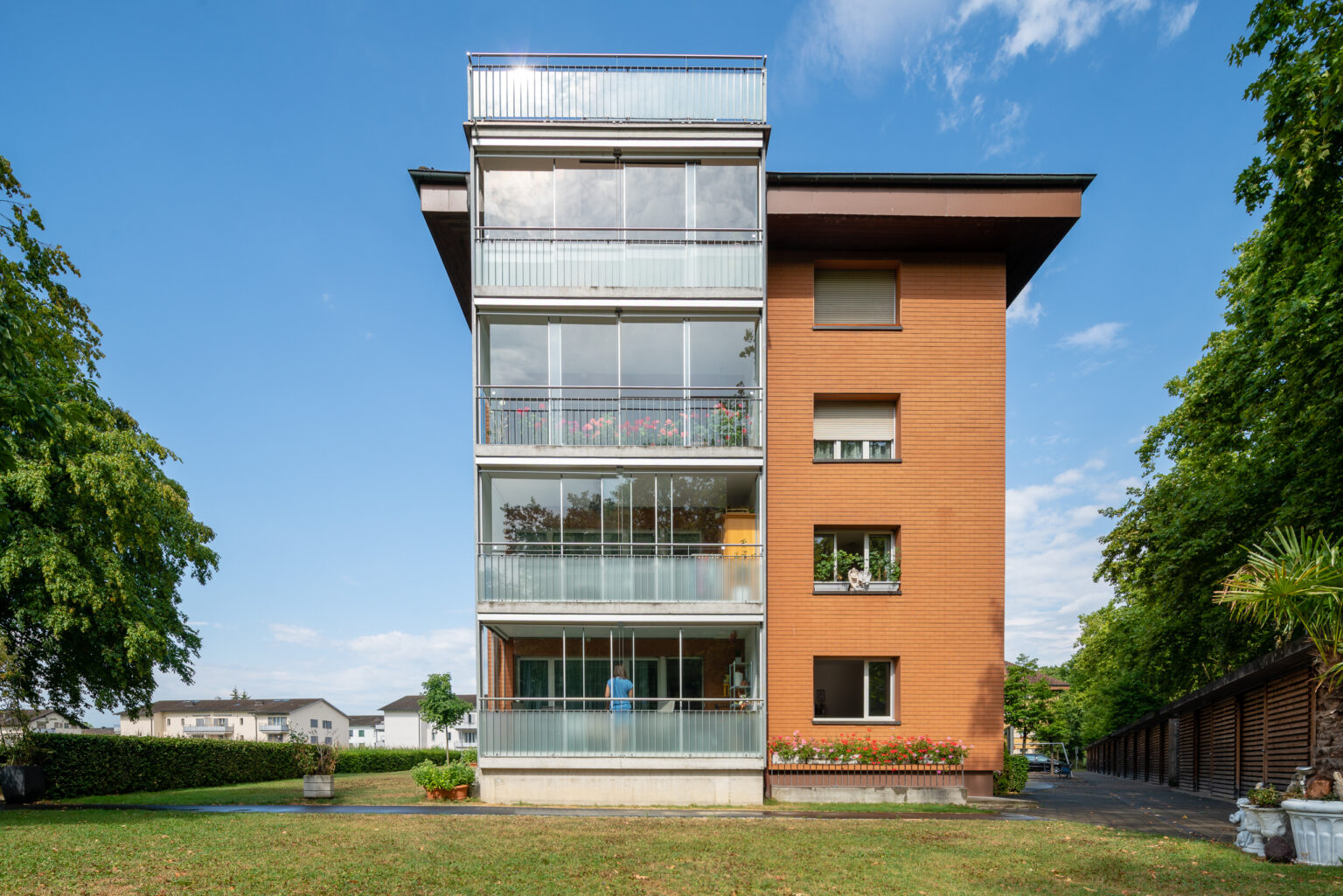 General Guisan Strasse in Zug